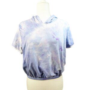 Tie-Dye‎ Everly June Crop Top Hoodie Junior XL